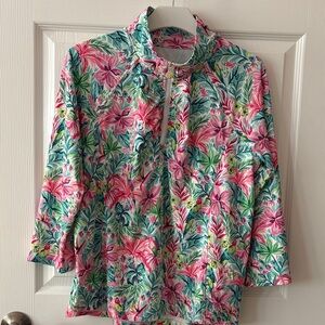 STELLA PARKER Flower Top